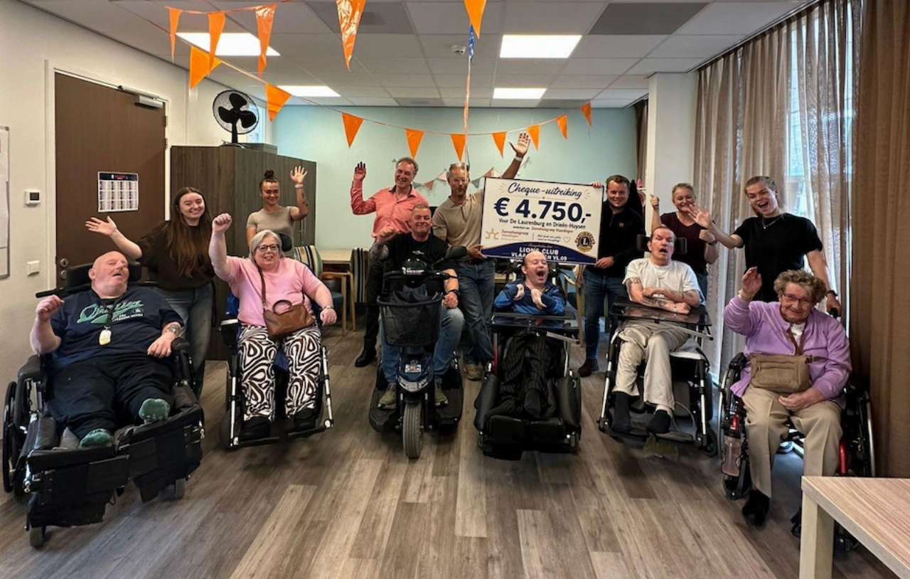 Bewoners Laurenburg en Drieën-Huysen opnieuw op pad dankzij donatie