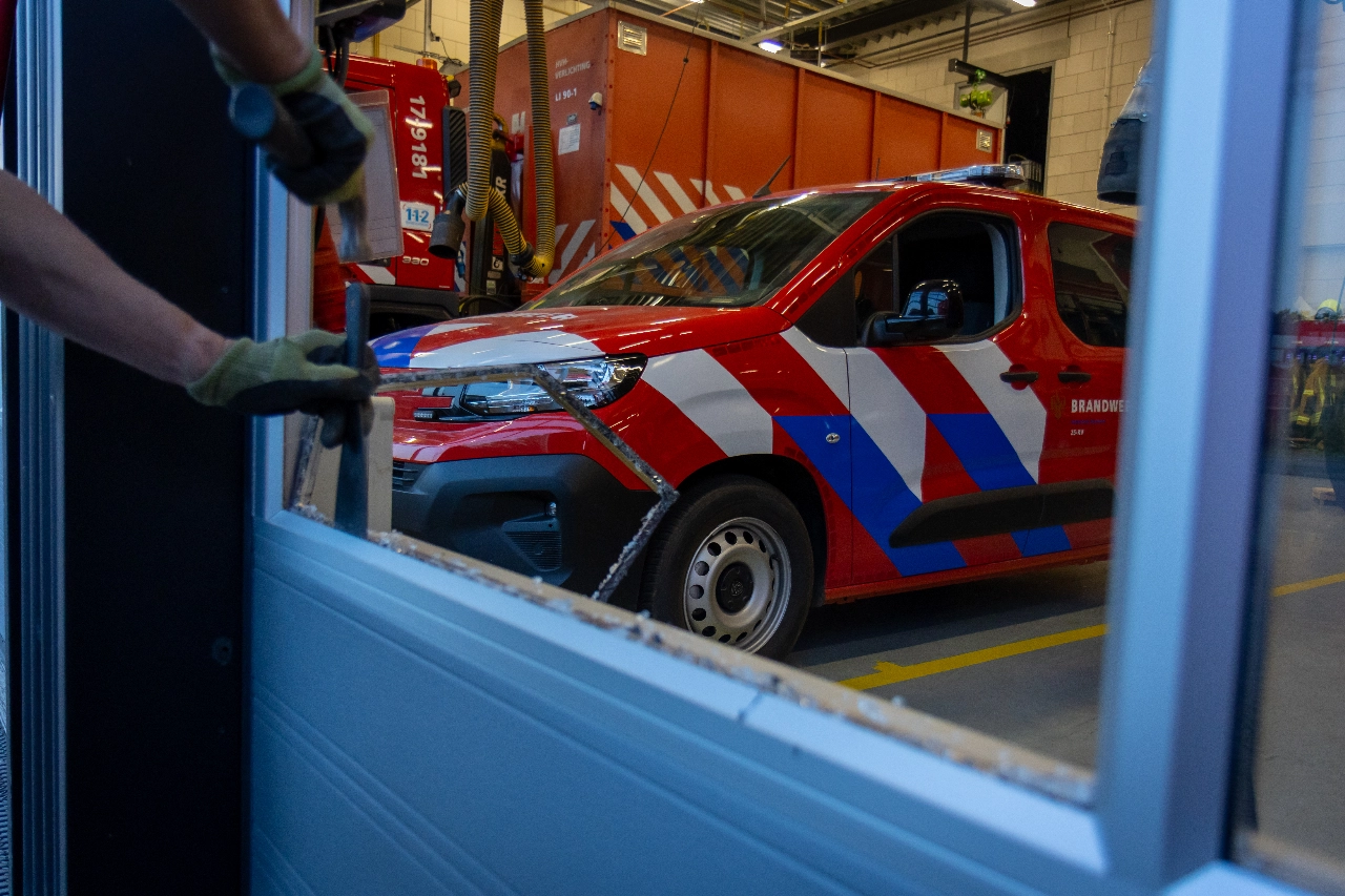 Inbraak bij brandweerkazerne Hoogstad