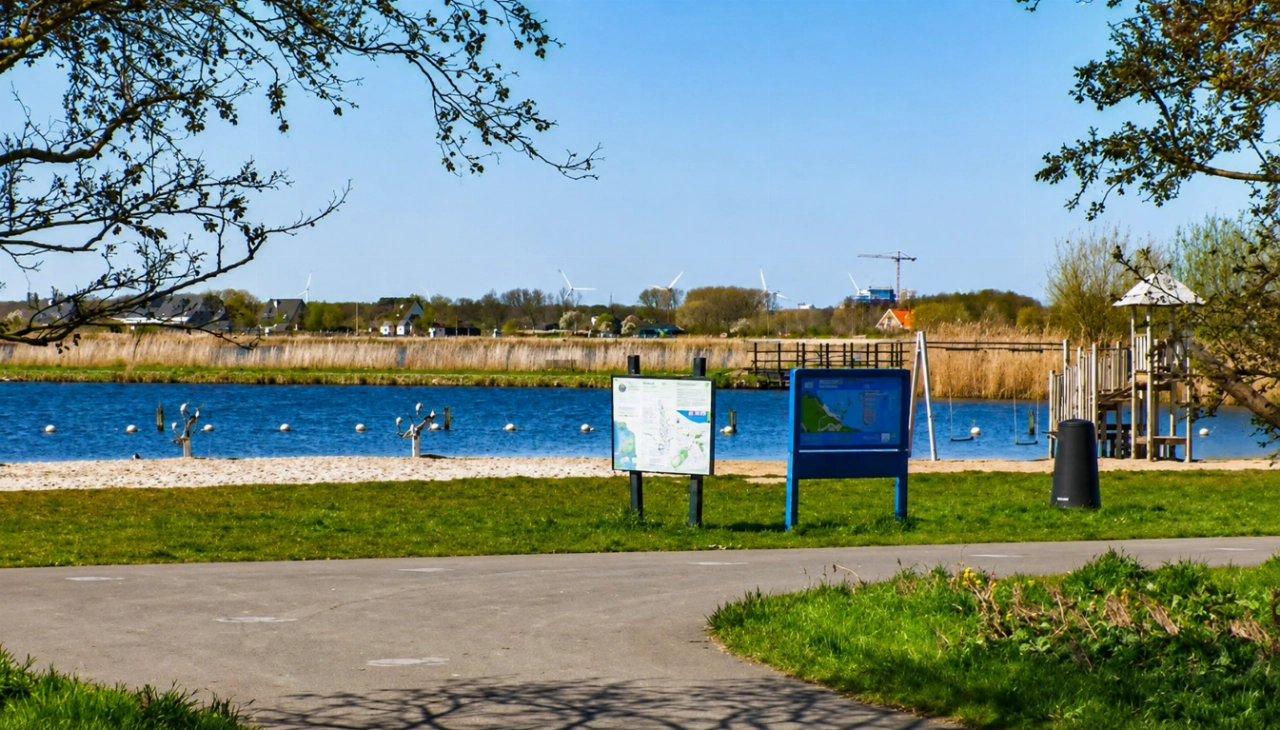 Blauwalg en poepbacterie bederven zwemwater Krabbeplas