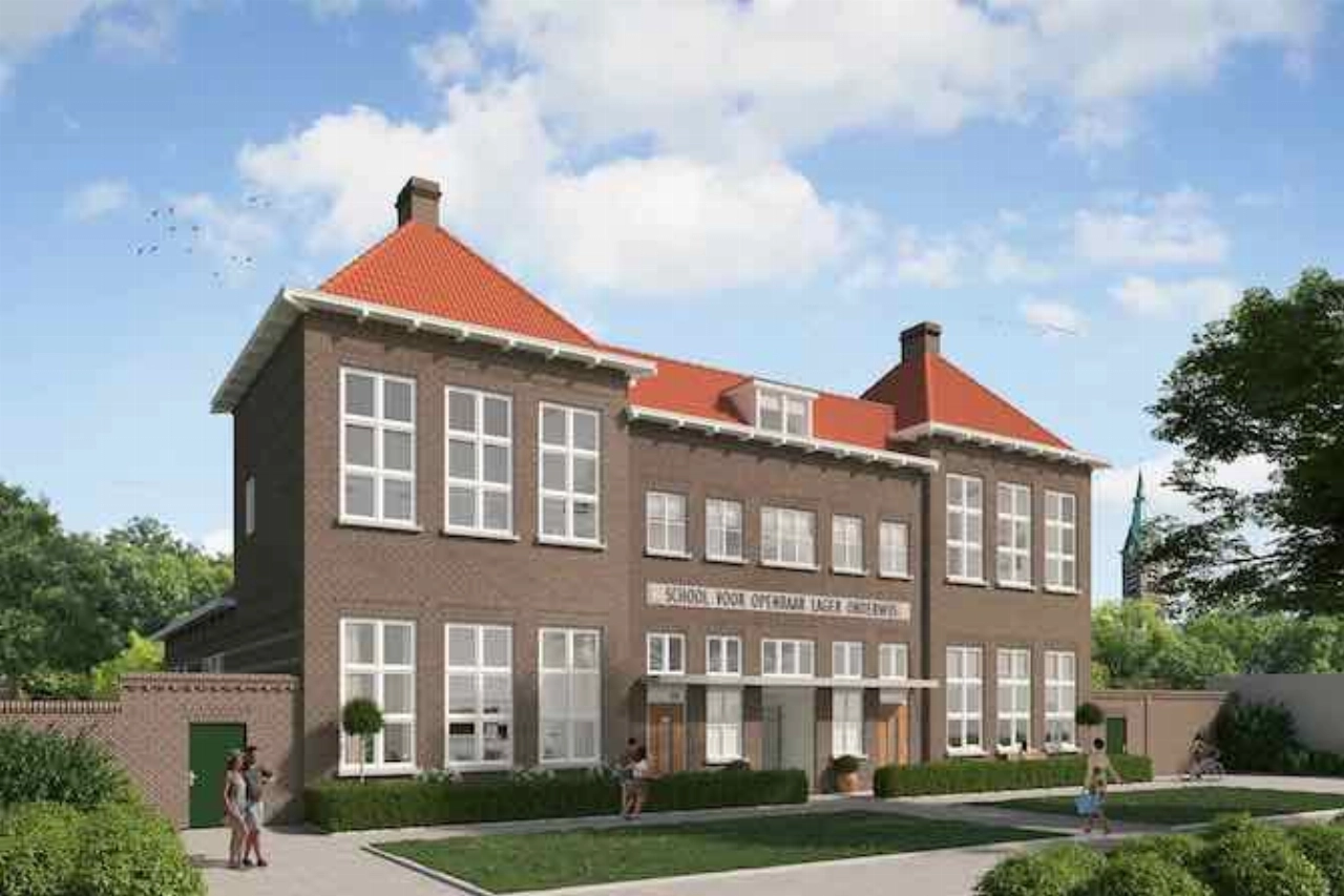 Heel de Stad wil duidelijkheid over woningen voor expats in voormalig schoolgebouw