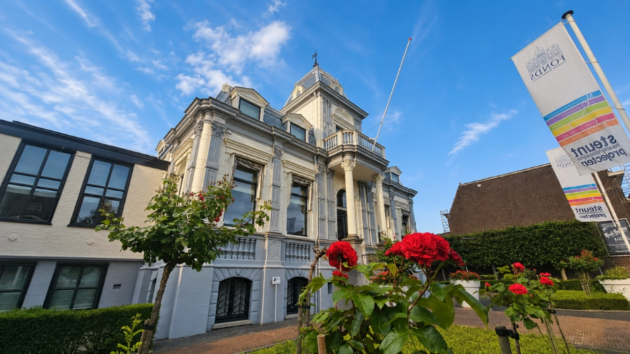 Stadskaravaan viert jubileum Fonds met gratis festival bij Villa IJzermans