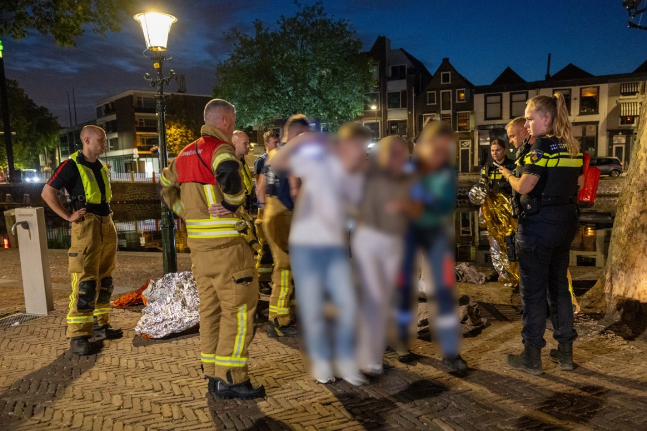 Meisje belandt in de haven bij ruzie met ex