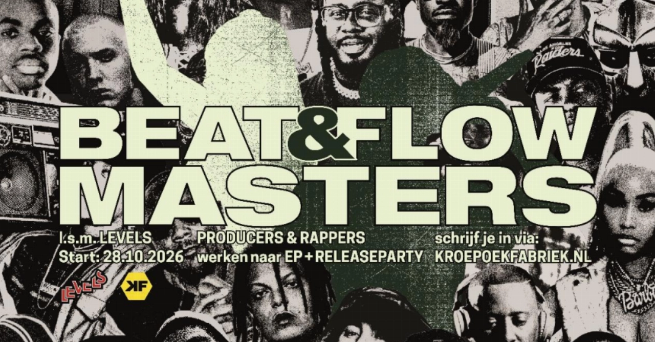 Hiphoptalententraject terug in de Kroepoekfabriek