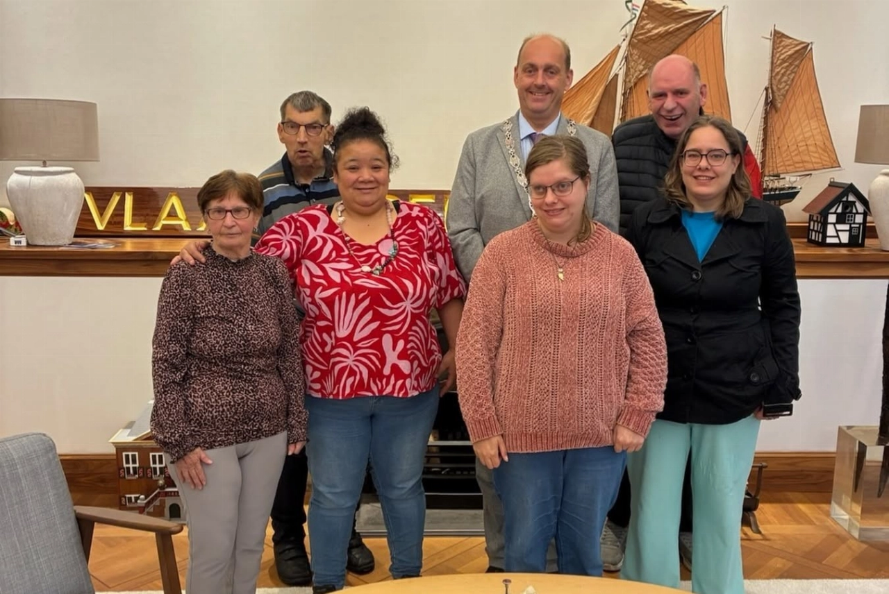 Bewoners Westkaap op bezoek bij burgemeester Zevenbergen