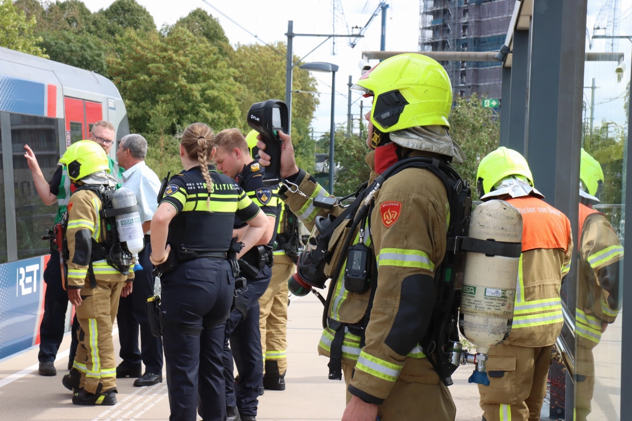 Brandmelding in metro