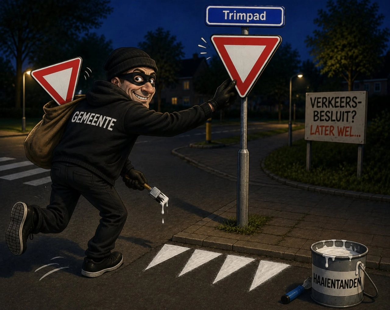 Gemeente wijzigde voorrang Hargapad al vóór verkeersbesluit, politie adviseerde tegen