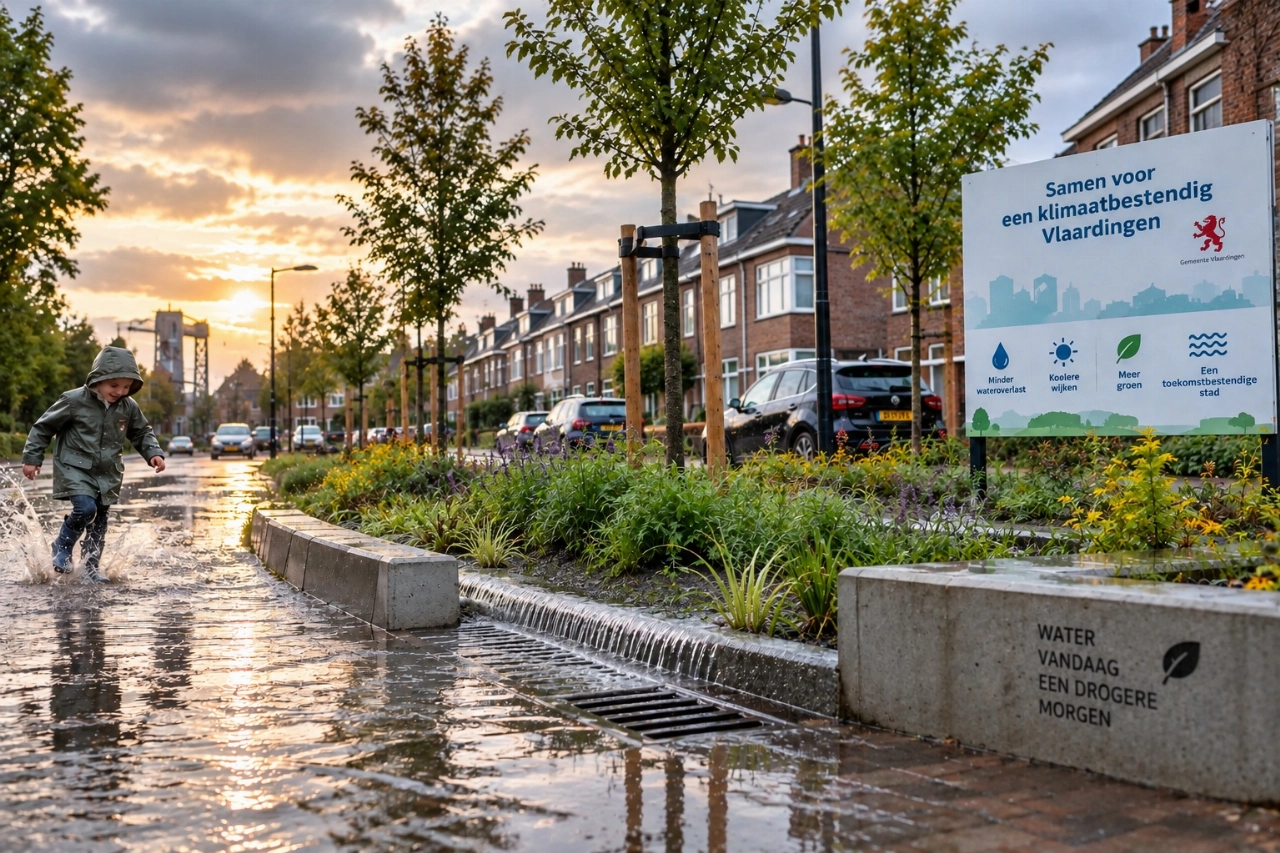 Klimaatbestendig maken Vlaardingen kost € 240 miljoen