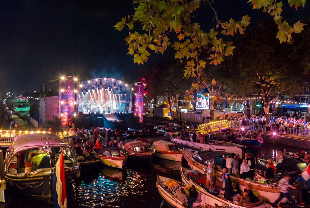 Kraanconcerten trekken duizenden bezoekers naar Oude Haven