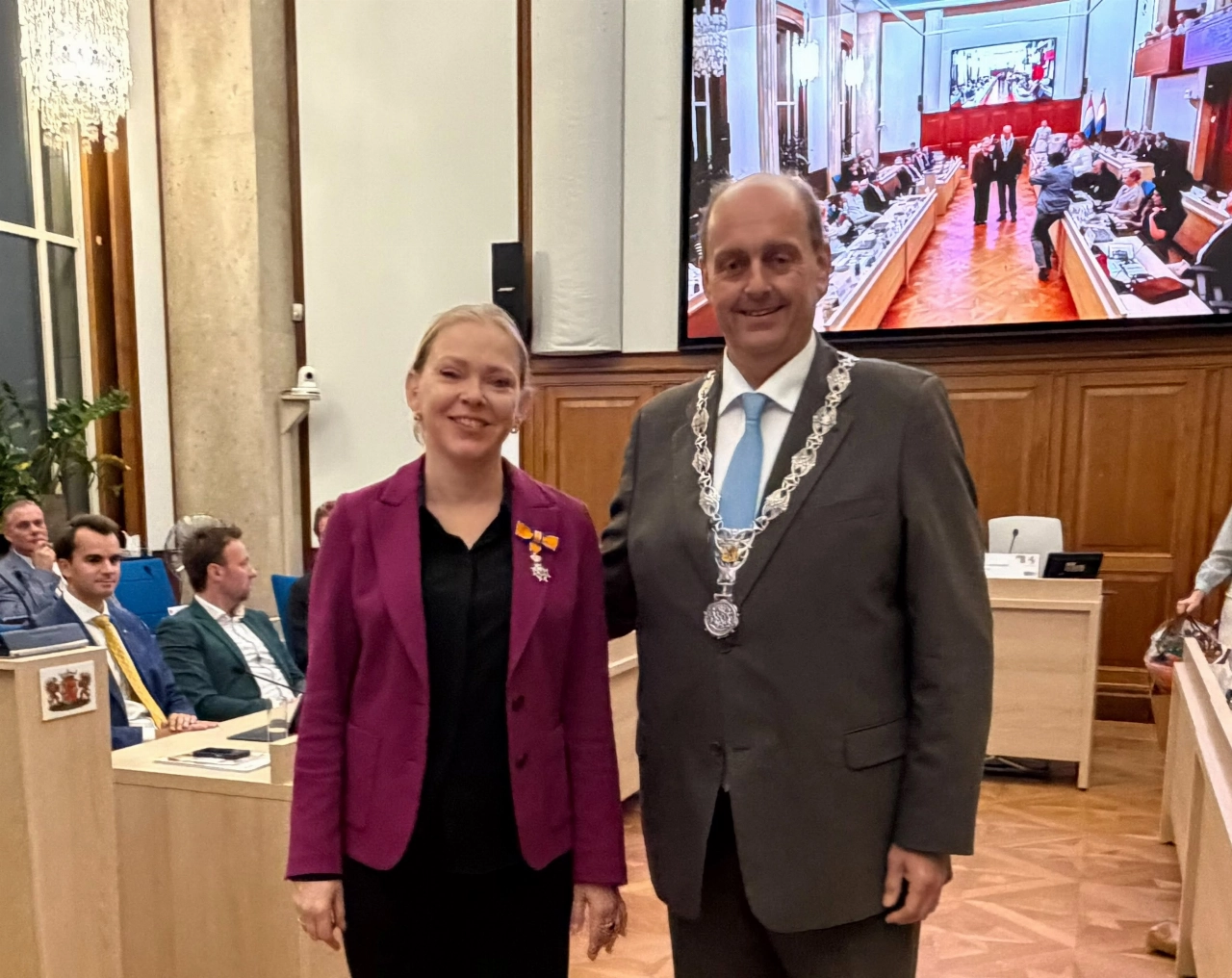 Koninklijke onderscheiding voor wethouder Stefanie Solleveld