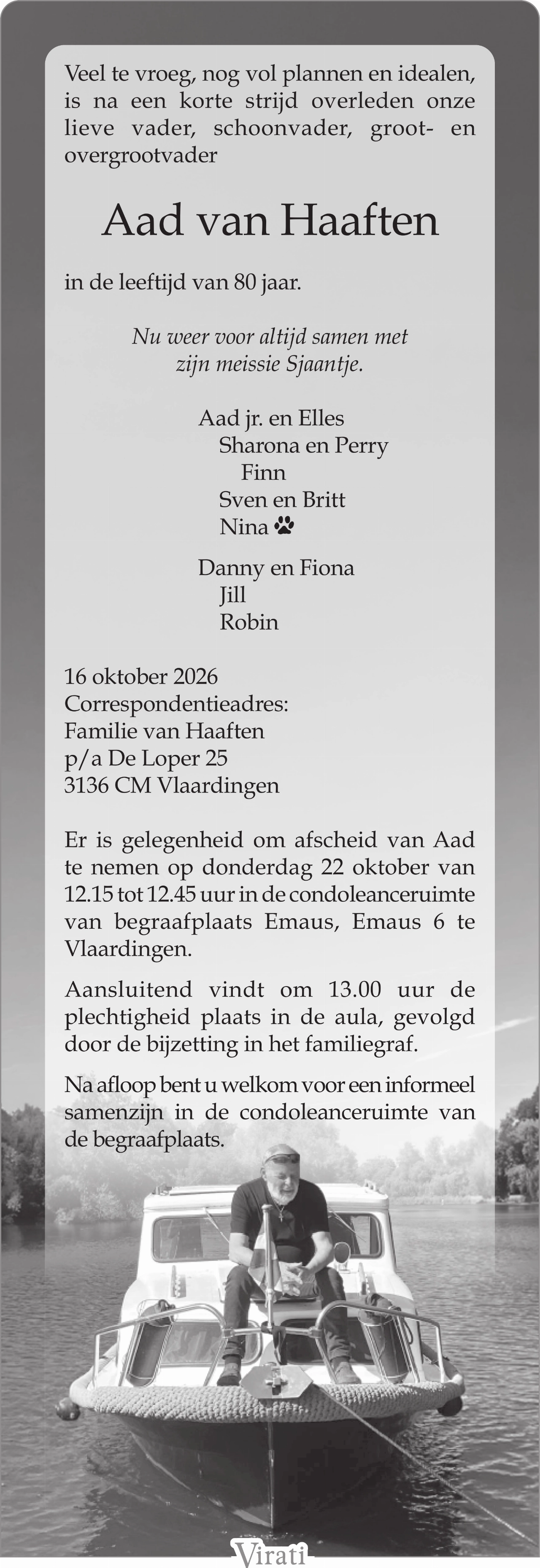 Rouwkaart 1