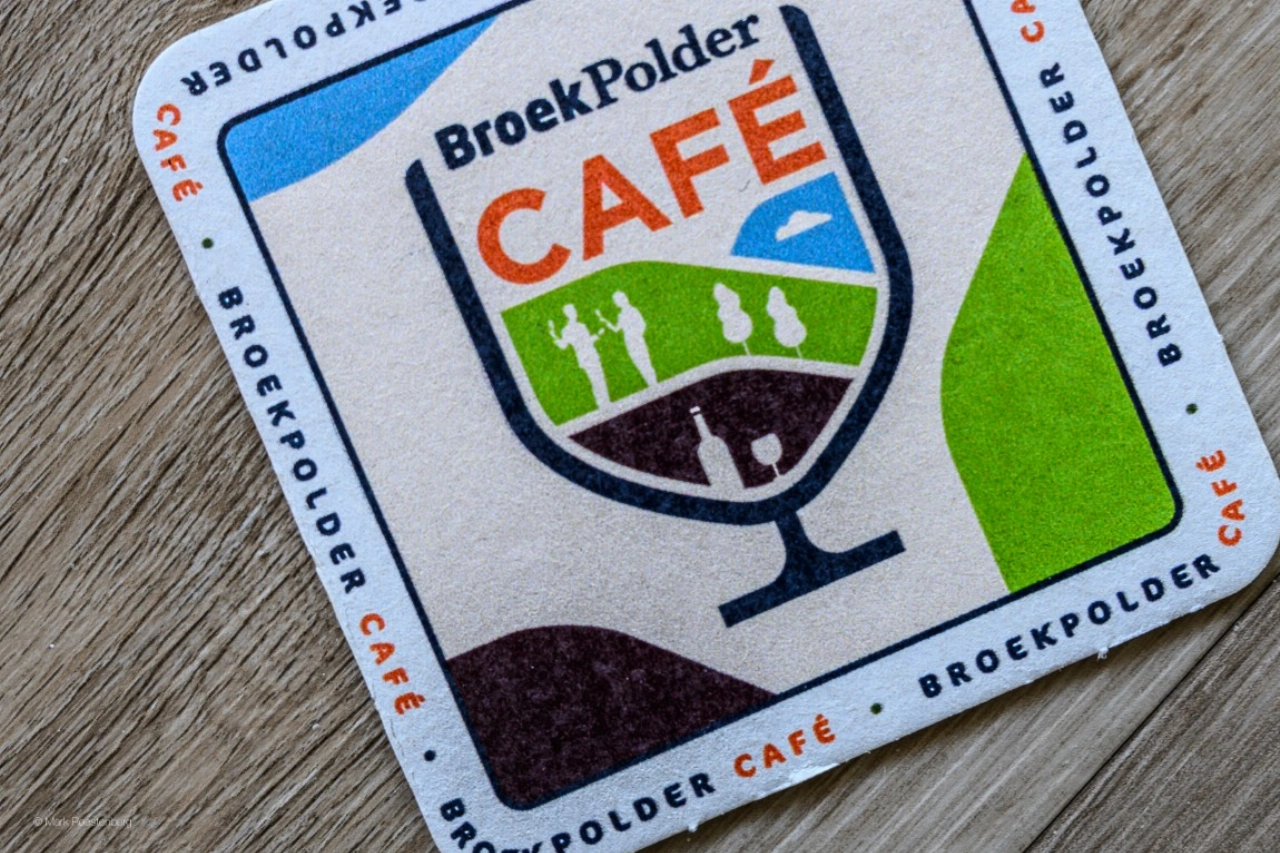 Meepraten over de Broekpolder bij brouwerij Vulcaan