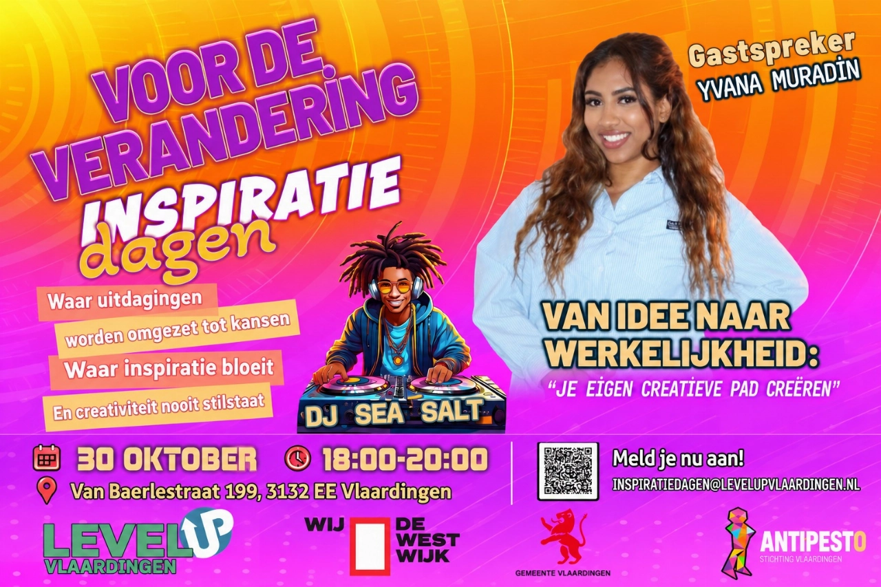 Voor de Verandering inspiratiedagen met Yvana Muradin
