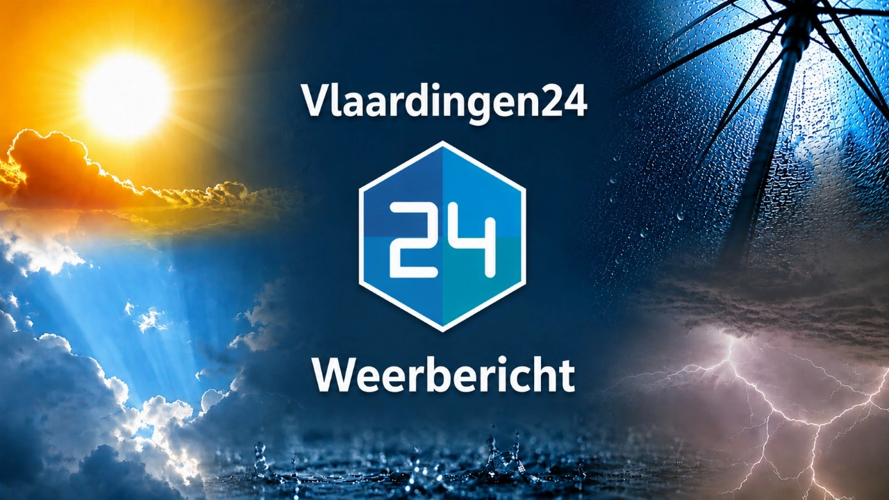Wolken, wat zon en af en toe een bui
