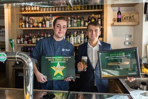 Prijs beste terras voor Grand Café 't Hoofd
