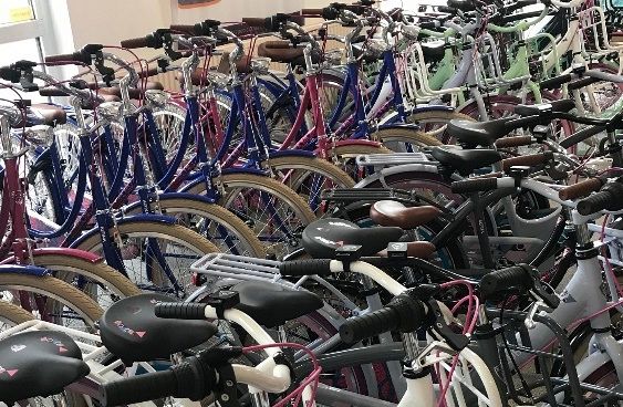 550 kinderen uit minima gezinnen een fiets