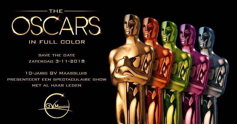 GV Maassluis presenteert 'The Oscars in full color'
