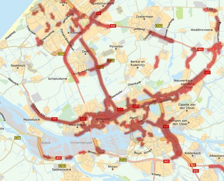 Verkeerschaos rondom Beneluxtunnel groeit
