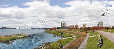 Plan voor twee getijdenparken in Maassluis