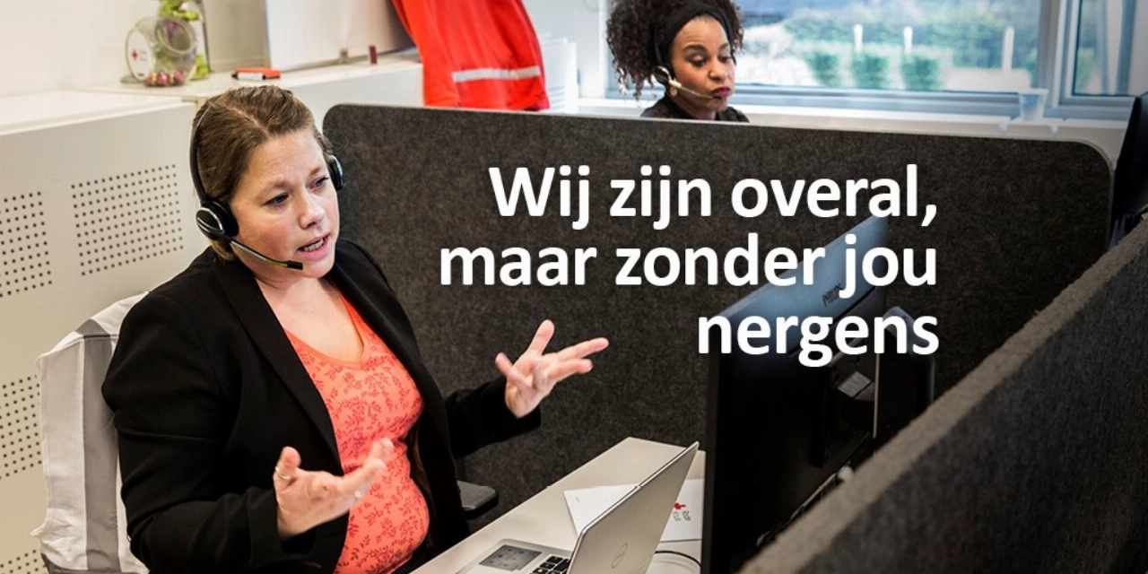 Er is hulp nodig bij de digitale Rode Kruis collecte!