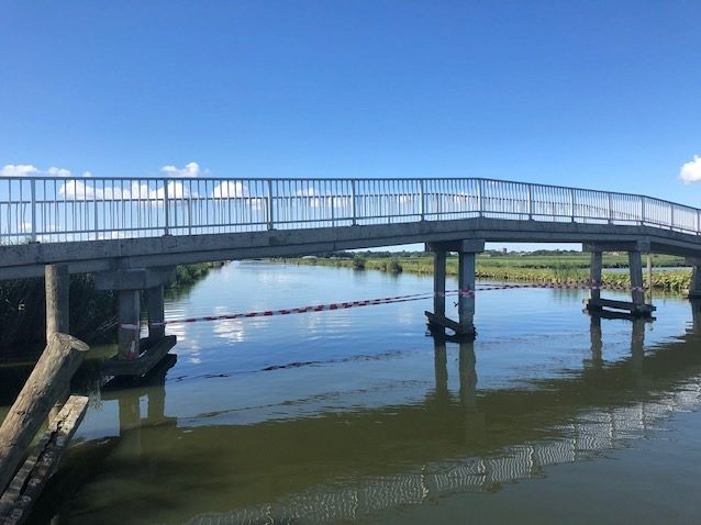 Fietsbrug over Boonervliet wordt gerepareerd