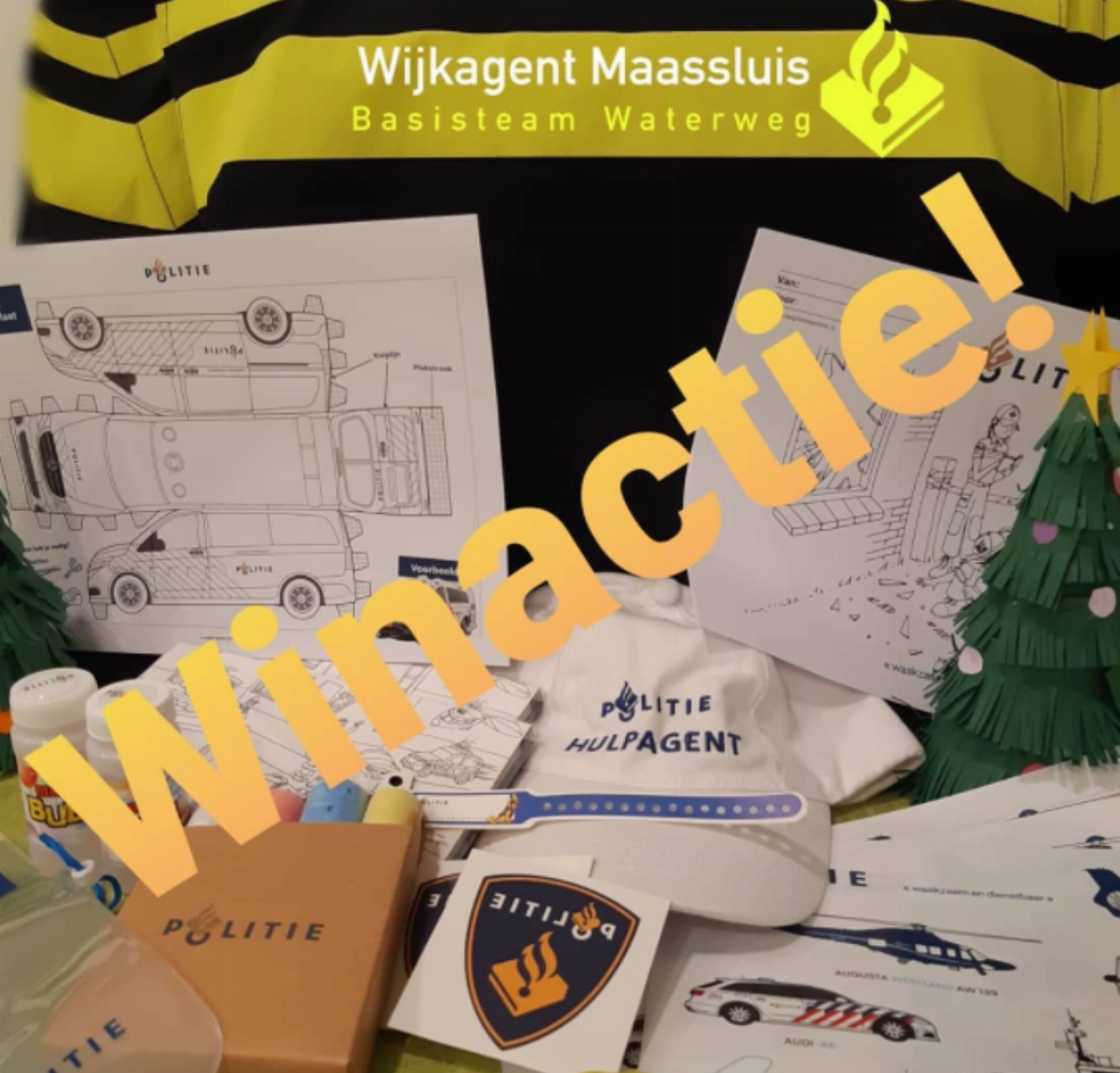 Winactie politie Maassluis
