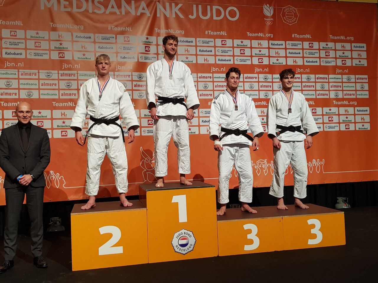 Coen van Winden Nederlands kampioen judo