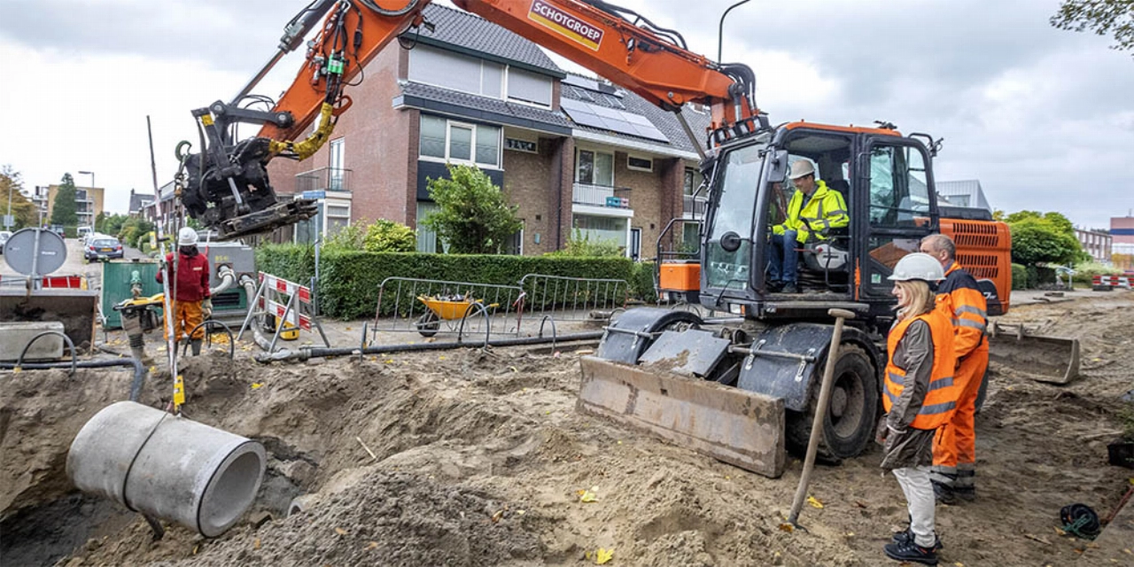 Nieuw hemelwatersysteem ontlast het riool