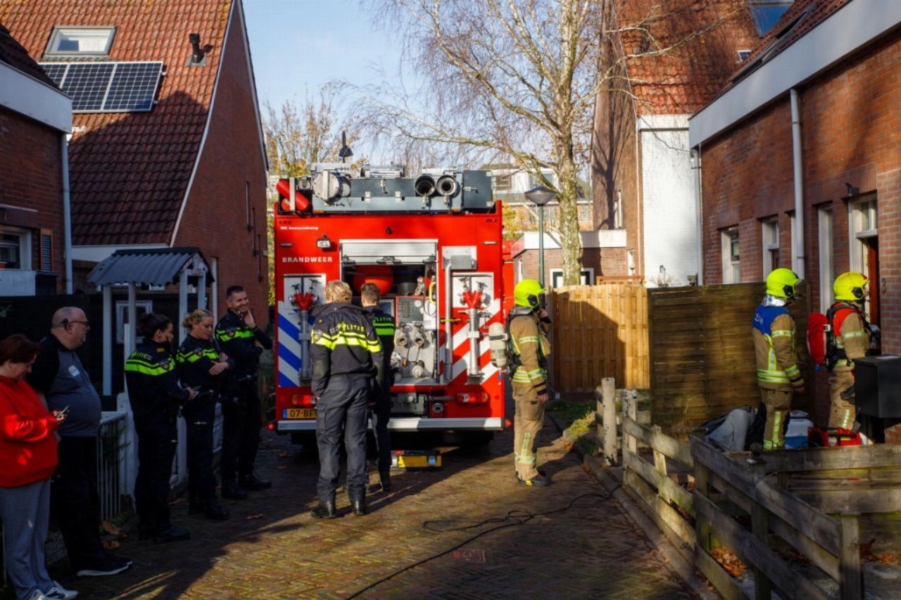 Brandweer rukt uit voor doorgebrande lamp