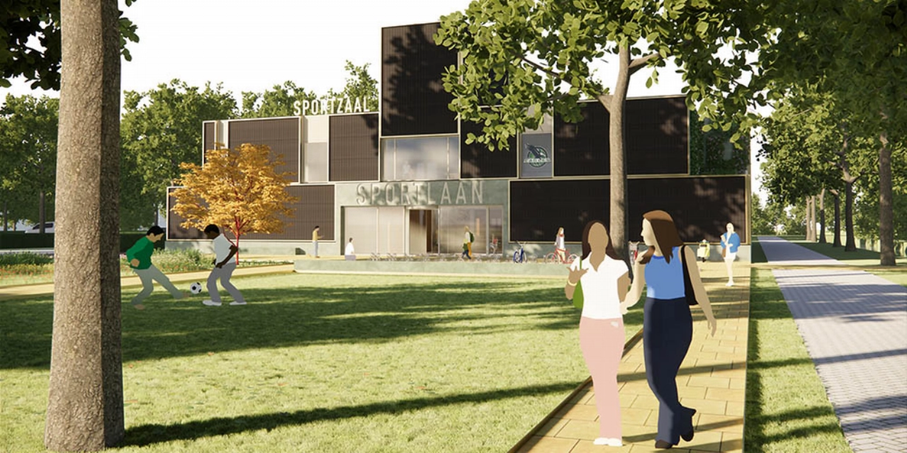 Ontwerp nieuwe sportzaal Sportlaan is klaar