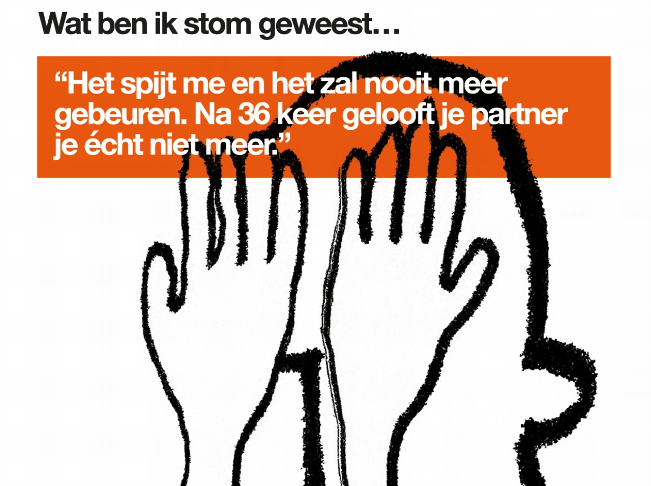 Doorbreek vicieuze cirkel huiselijk geweld