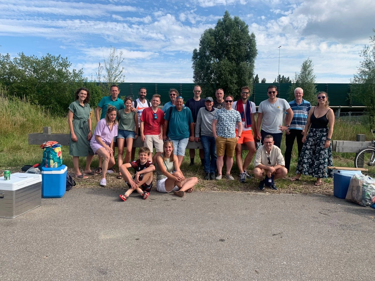 Seizoen ten einde, vrijwilligers Green Eagles in het zonnetje