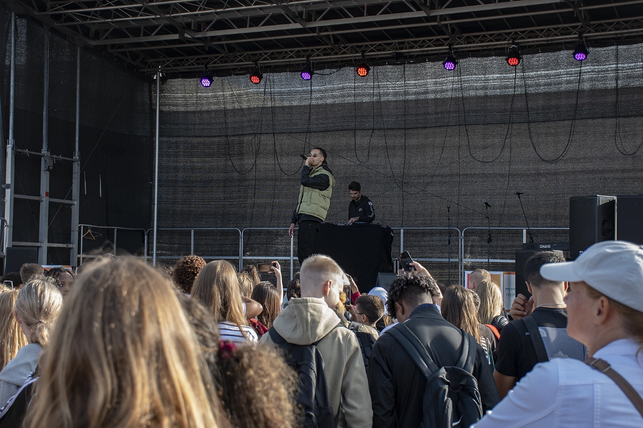 1200 leerlingen op zonovergoten Culture Candy-festival