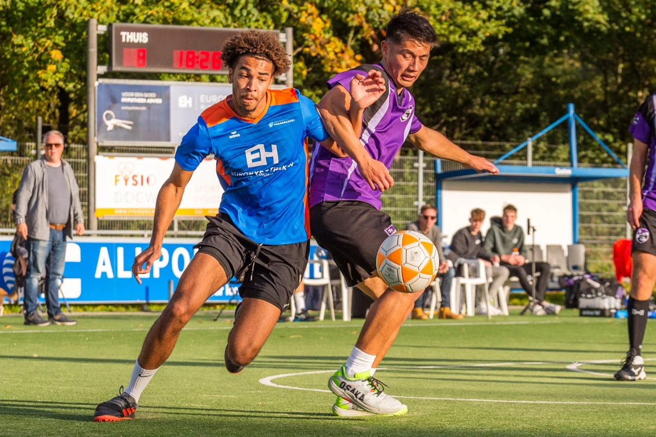 Korfballers c.k.c. Maassluis onderuit op eigen veld