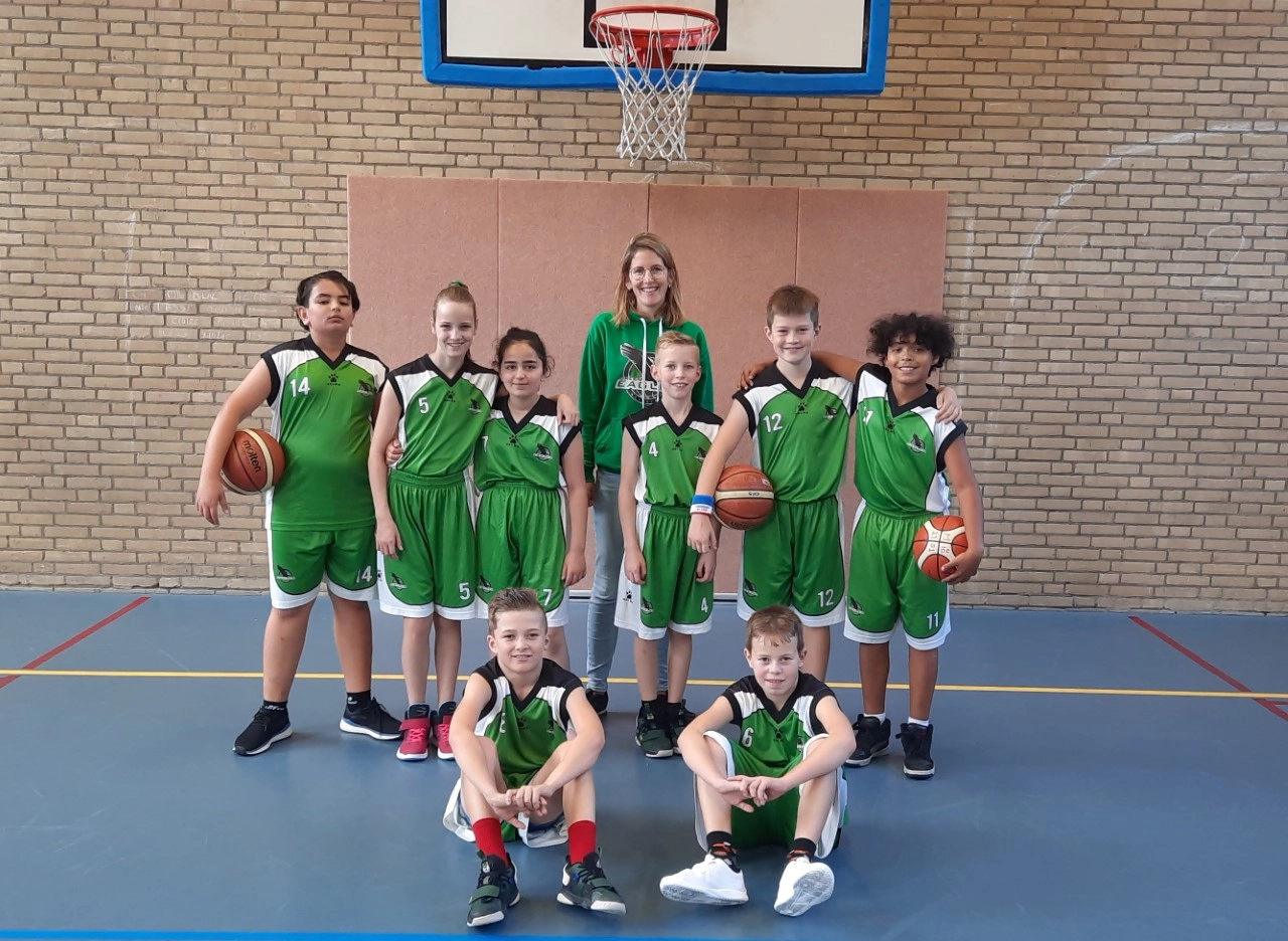 Tweede team Under 12 komt per wedstrijd dichterbij