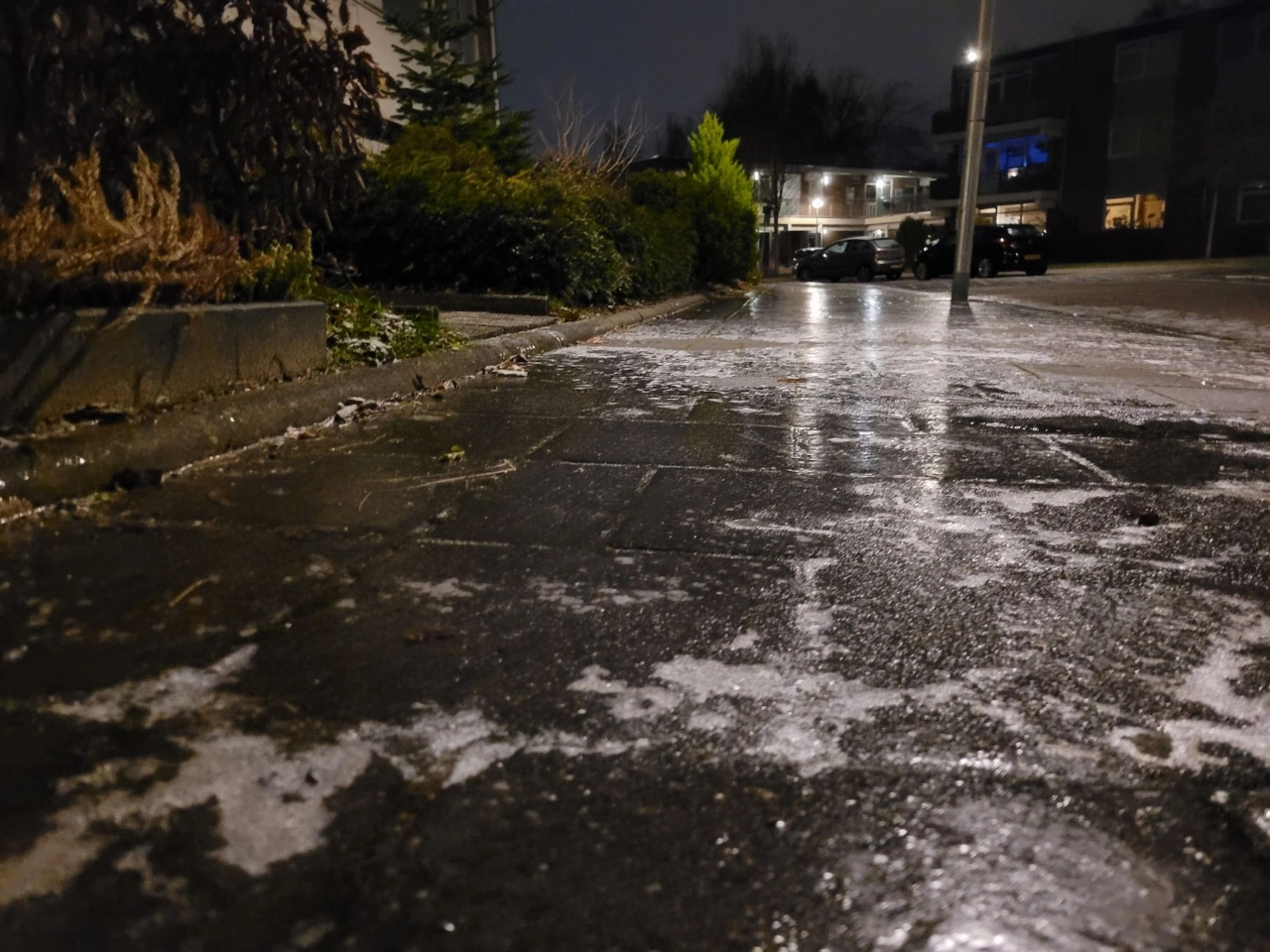 Code oranje: het wordt spiegelglad