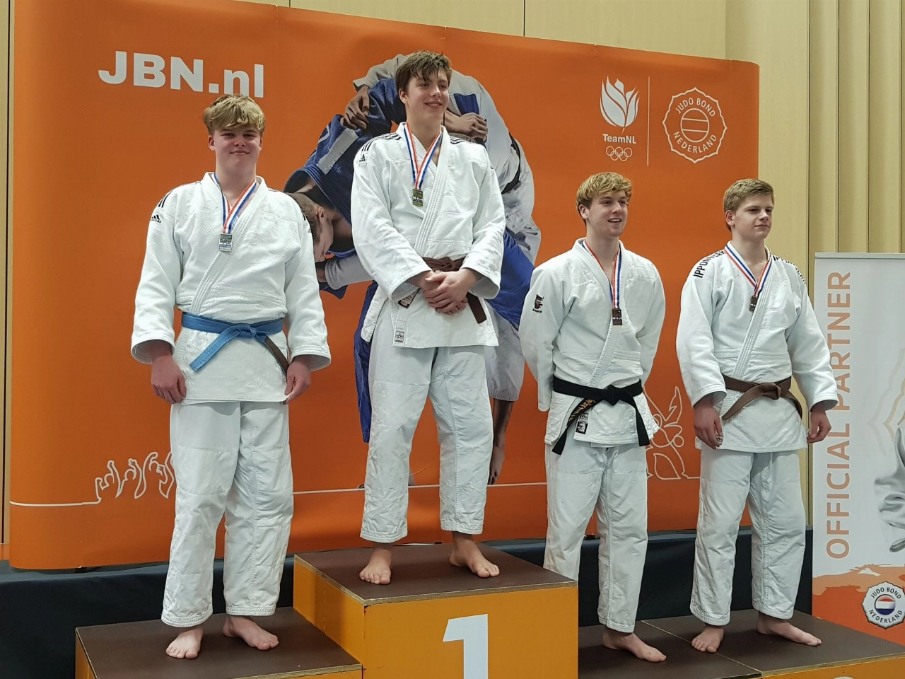 NK zilver voor Mahorokan-judoka Sem de Haan