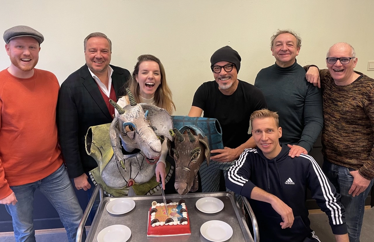 De repetities van De Wolf en de 7 Geitenwollen Sokjes zijn gestart!