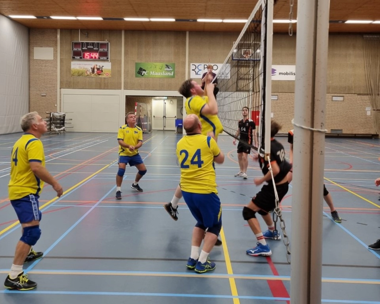 Succesvolle middag voor MVC heren
