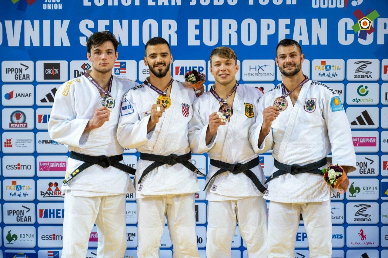 Judoka Ian van Herk wint zilver bij European Cup