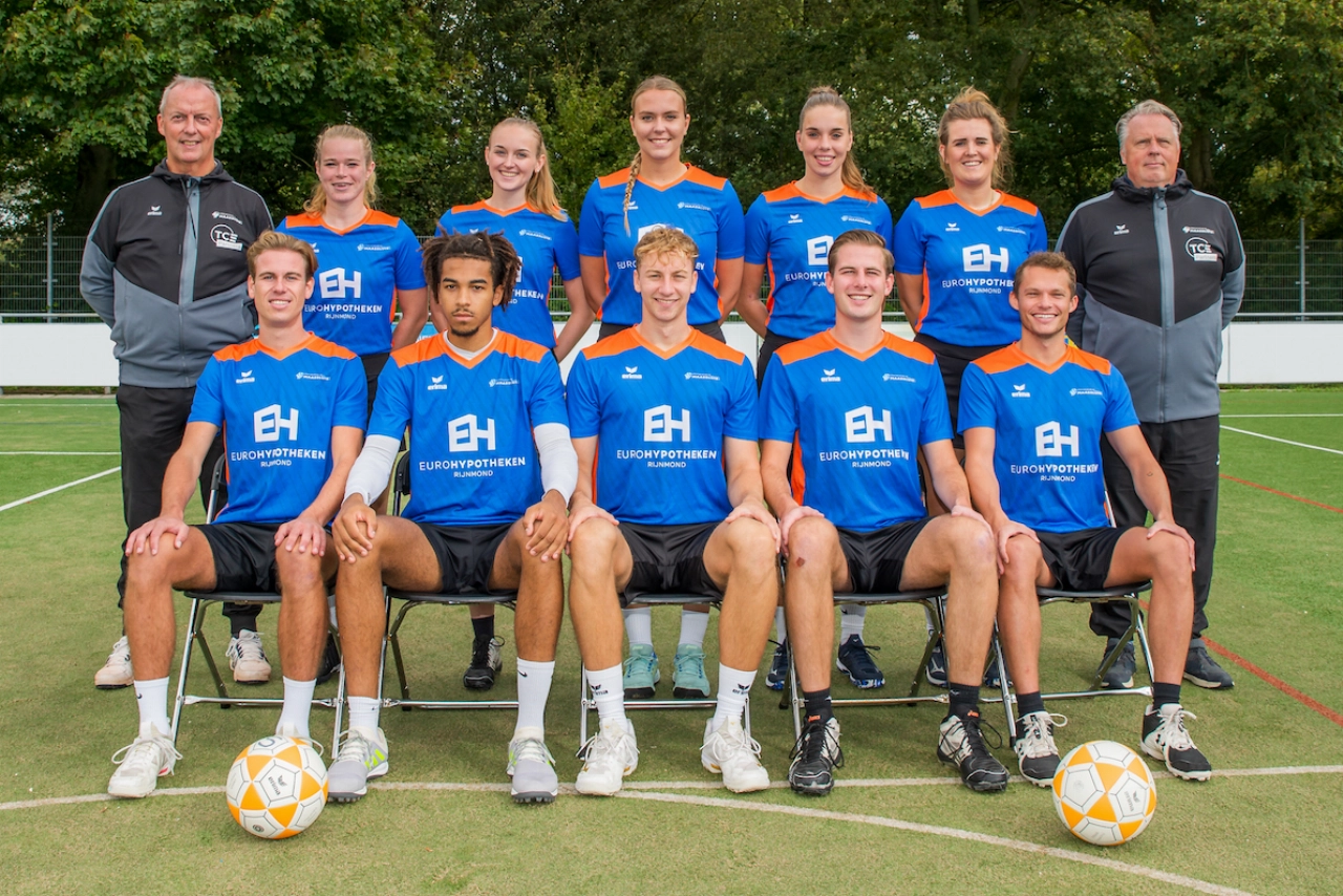 Korfballers Maassluis degraderen uit Overgangsklasse