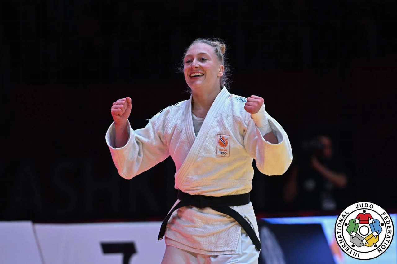 Judoka Margit de Voogd pakt brons bij Grand Slam in Oezbekistan