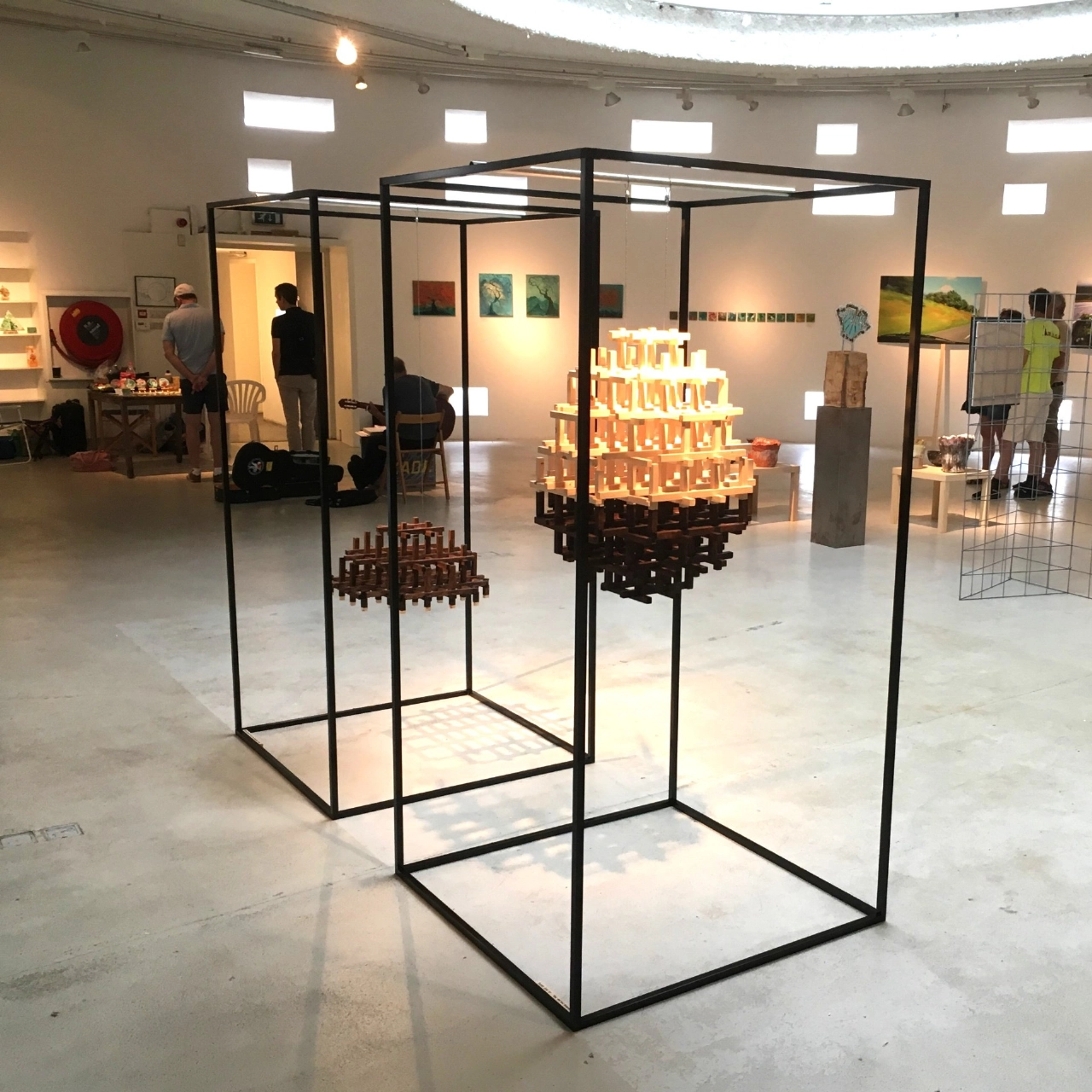 Han van den Boogaard exposeert in het Douanehuisje