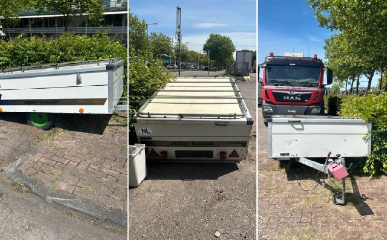 Eigenaar van aanhanger gezocht