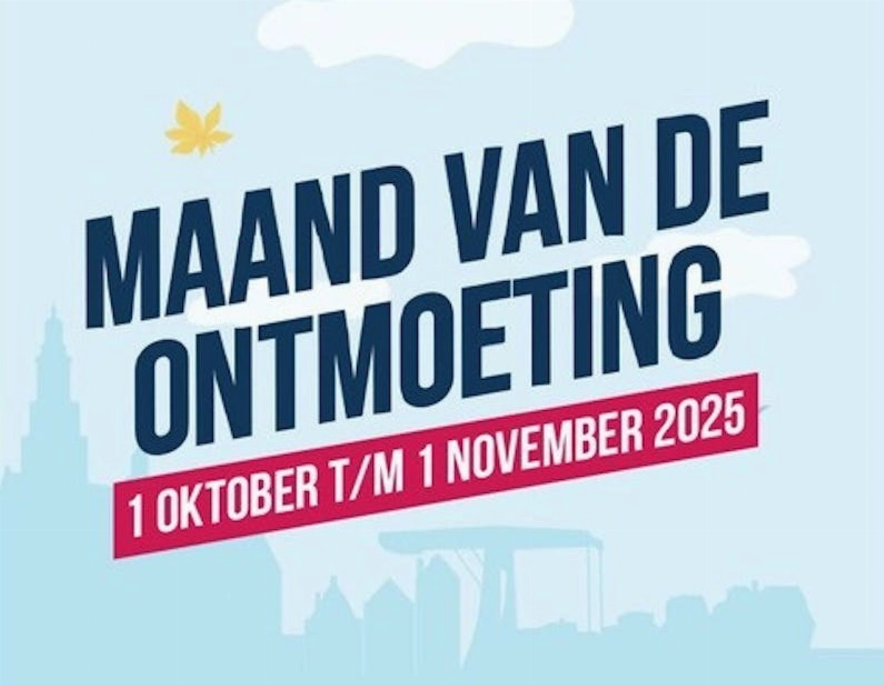 Maassluis ontmoet - Doe mee in oktober!