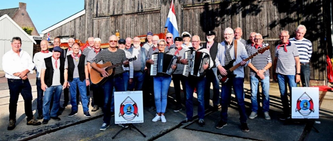 ‘Die Maeze Sangers’ organiseren 5e Shantyfestival tijdens Furieade