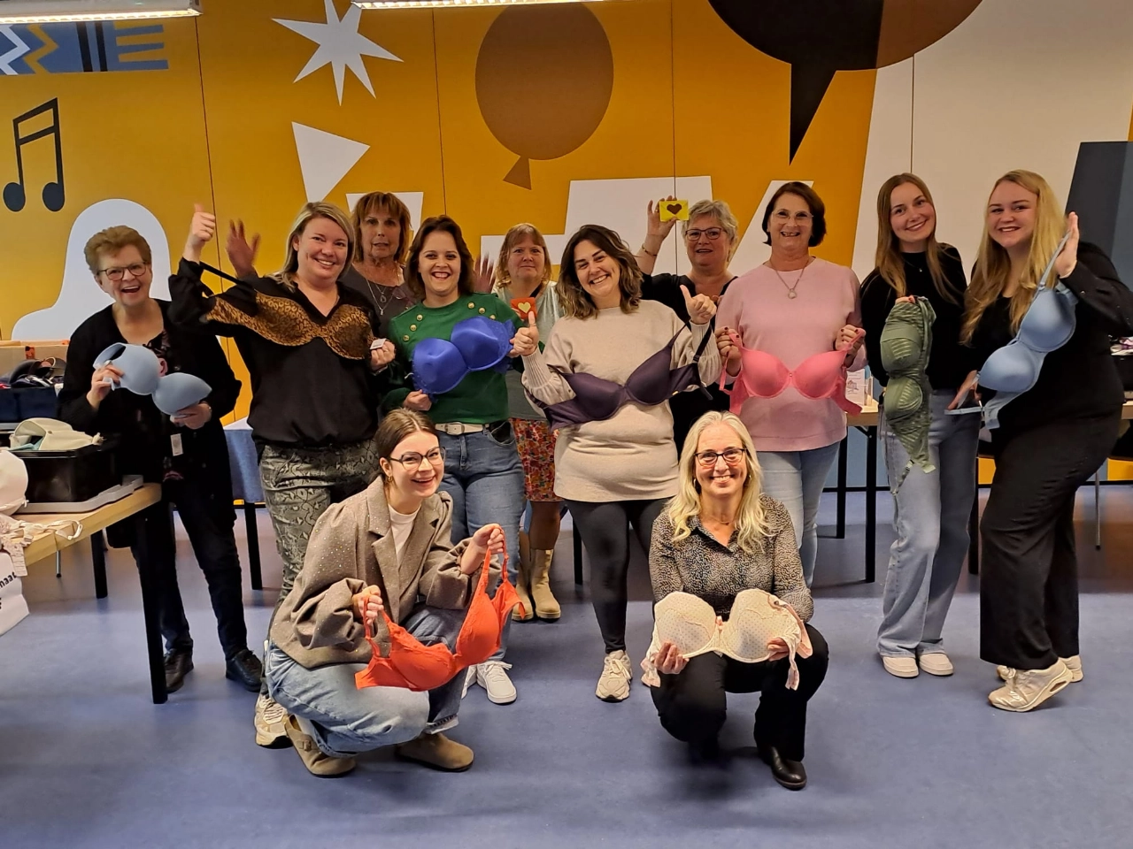 Ruim 60 bezoekers bij Body Wear & me-time event