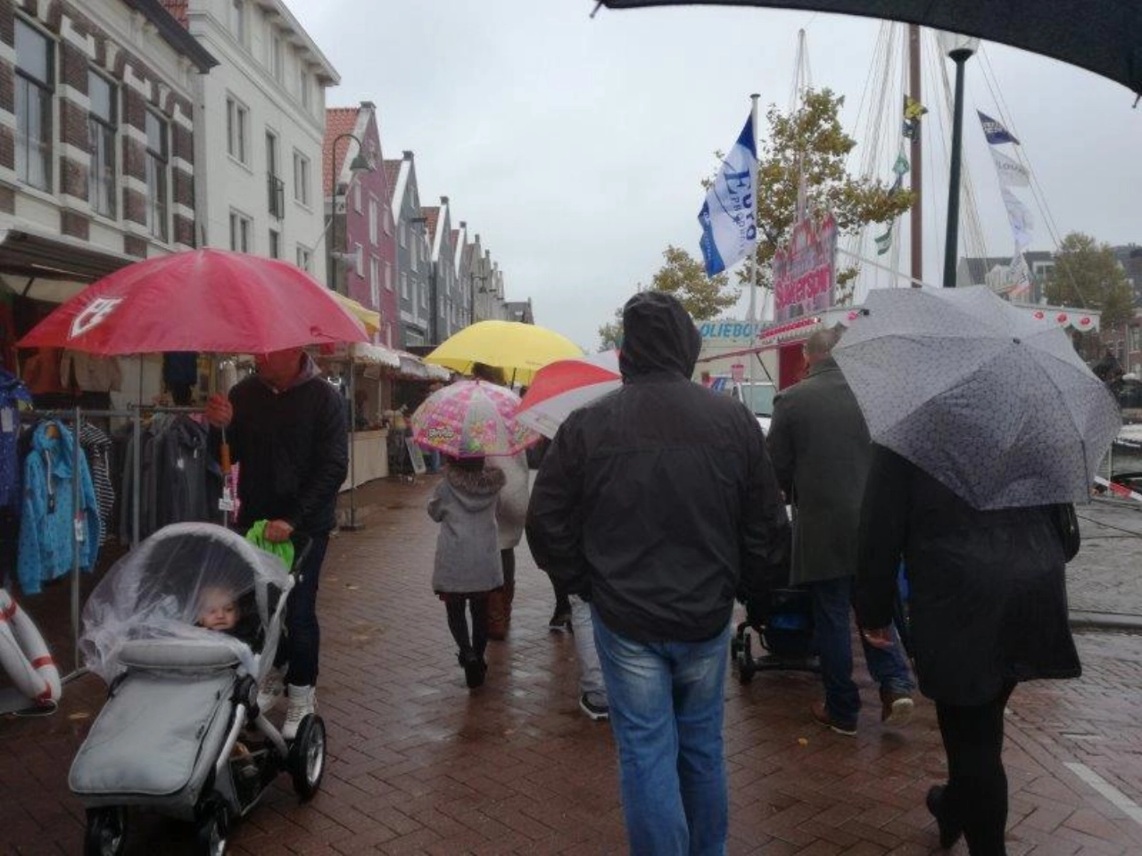 Geen kraampjes vandaag op de Furieade