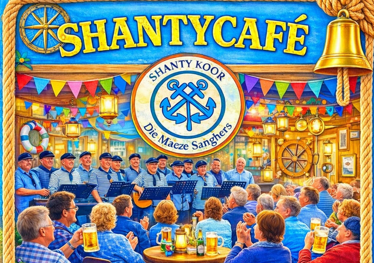 Shantykoor 'Die Maeze Sanghers' organiseert eerste Shantycafé