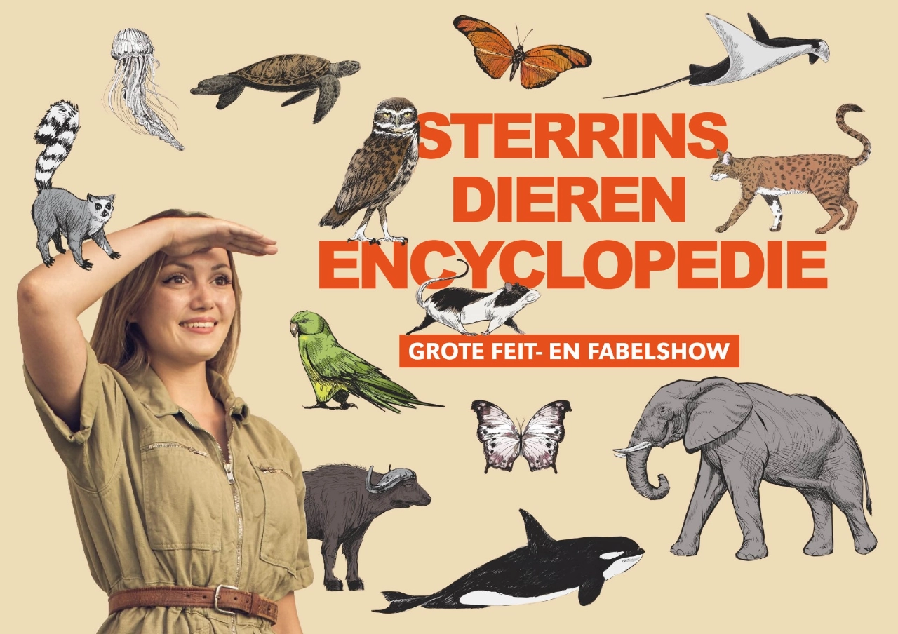 Sterrins Dierenencyclopdie in Theater Koningshof