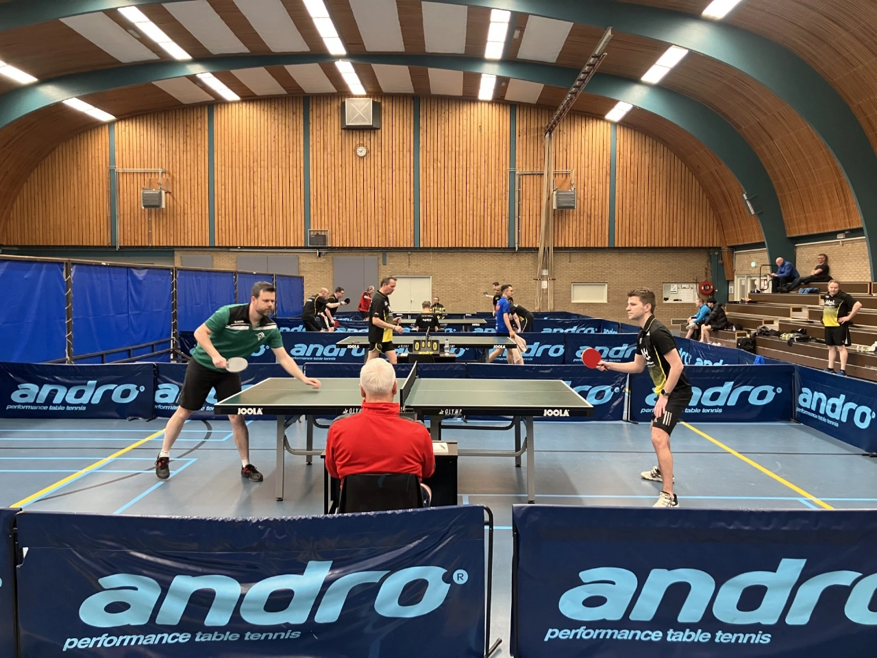 Weer (zwaarbevochten) 6-4 zege voor tafeltennissers TOG